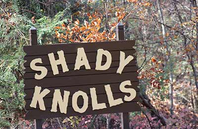 Shady Knolls on candlewood lake
